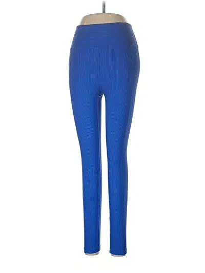 Pre-owned Year Of Ours Active Pants In Blue
