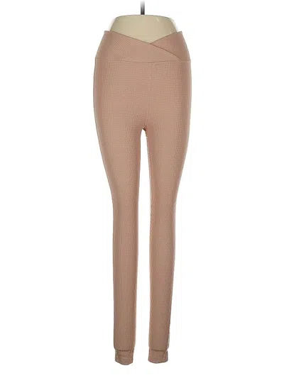 Pre-owned Year Of Ours Active Pants In Brown