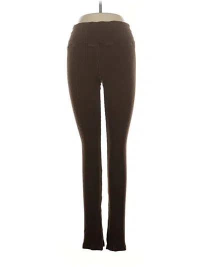 Pre-owned Year Of Ours Active Pants In Brown