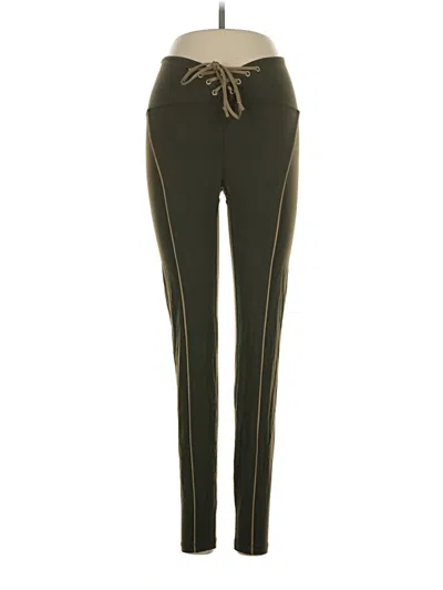 Pre-owned Year Of Ours Active Pants In Green