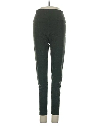 Pre-owned Year Of Ours Active Pants In Green