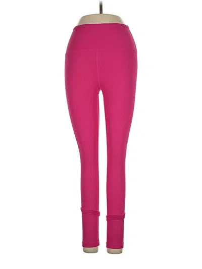 Pre-owned Year Of Ours Active Pants In Pink