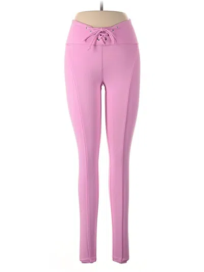 Pre-owned Year Of Ours Active Pants In Pink