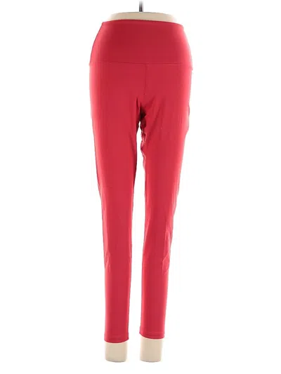 Pre-owned Year Of Ours Active Pants In Red