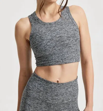 Year Of Ours Anniversary Basic Bra In Heathered Grey