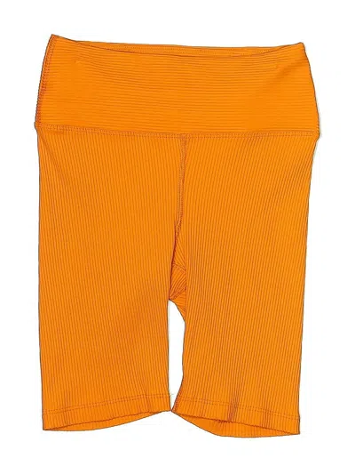 Pre-owned Year Of Ours Athletic Shorts In Orange