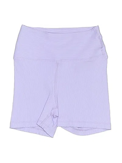 Pre-owned Year Of Ours Athletic Shorts In Purple