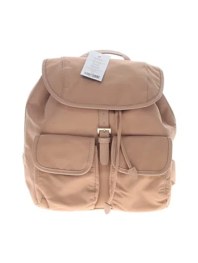 Pre-owned Year Of Ours Backpack In Tan