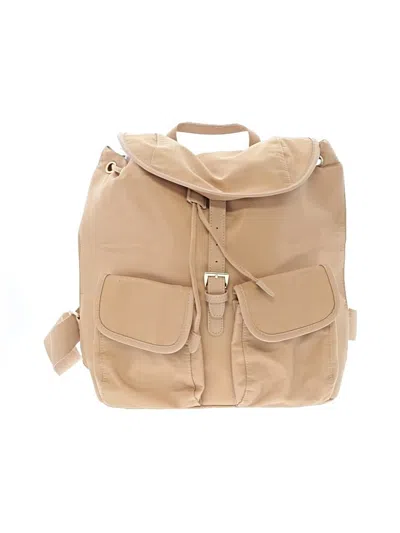 Pre-owned Year Of Ours Backpack In Tan