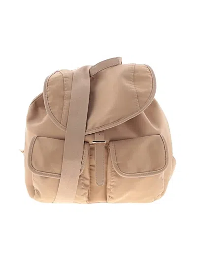 Pre-owned Year Of Ours Backpack In Tan