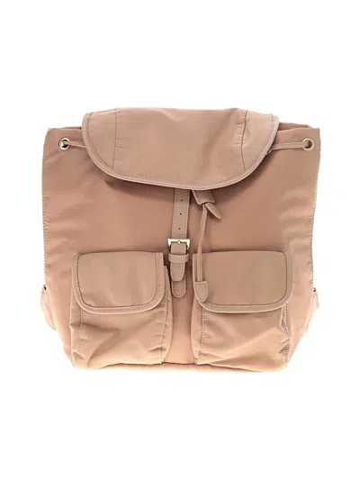 Pre-owned Year Of Ours Backpack In Tan