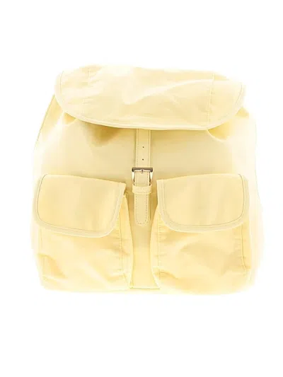 Pre-owned Year Of Ours Backpack In Yellow