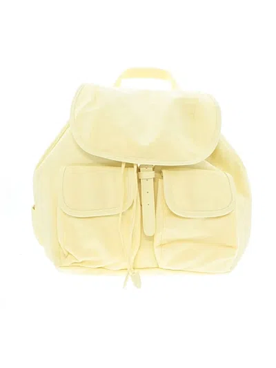 Pre-owned Year Of Ours Backpack In Yellow