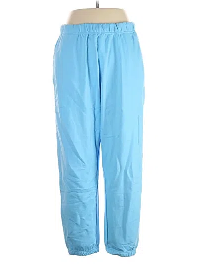 Pre-owned Year Of Ours Casual Pants In Blue