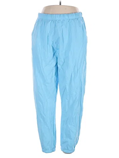 Pre-owned Year Of Ours Casual Pants In Blue