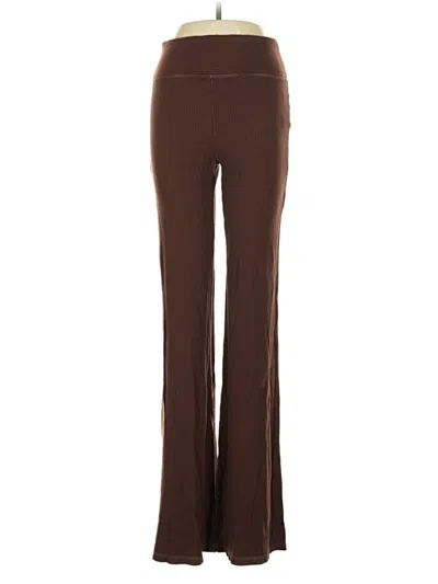 Pre-owned Year Of Ours Casual Pants In Brown