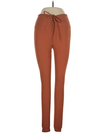 Pre-owned Year Of Ours Casual Pants In Brown