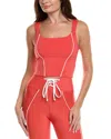 Year Of Ours Corset Tank In Red