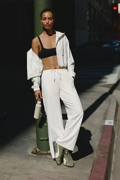 Year Of Ours Essential Straight Leg Pants In Metallic
