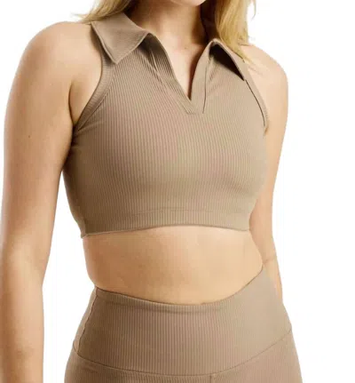 Year Of Ours Gabriella Rib Bra In Caribou In Brown