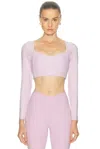 Year Of Ours Gabriette Longsleeve Bra Top
