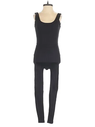 Pre-owned Year Of Ours Jumpsuit In Black