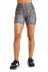 Year Of Ours Leopard Bike Short In Multi In Multi