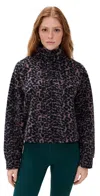 Year Of Ours Lucia Half Zip Leopard In Brown
