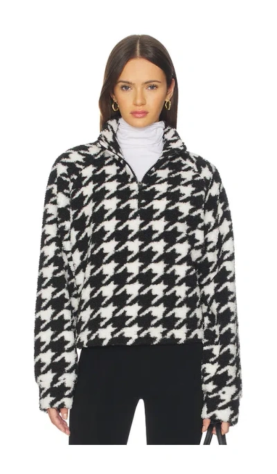 Year Of Ours Lucia Half Zip Sweatshirt In Multi