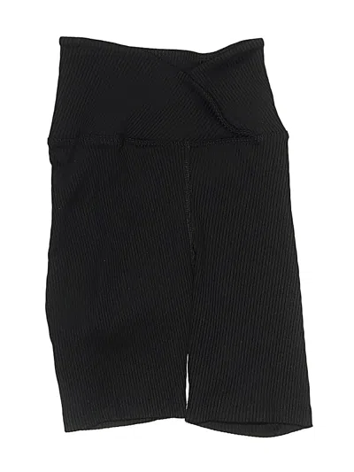 Pre-owned Year Of Ours Overall Shorts In Black