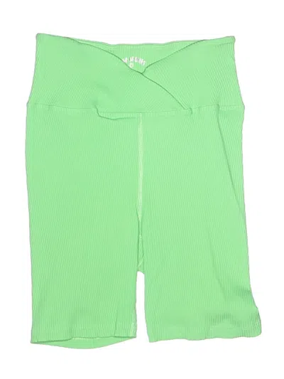 Pre-owned Year Of Ours Overall Shorts In Green