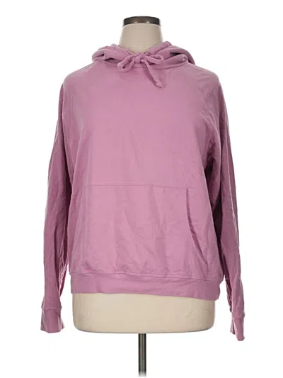 Pre-owned Year Of Ours Pullover Hoodie In Purple