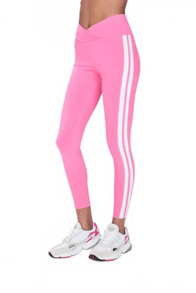 Year Of Ours Racer Leggings In Hot Pink