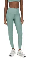Year Of Ours Recycled High Rise Sport Leggings Basil In Basil