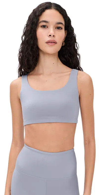 Year Of Ours Recycled Scoop Bra Lilac/grey In Multi