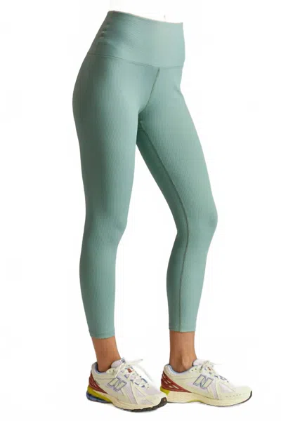 YEAR OF OURS RIBBED 7/8 LEGGING IN BASIL