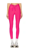 Year Of Ours Ribbed Football Legging In 品红色