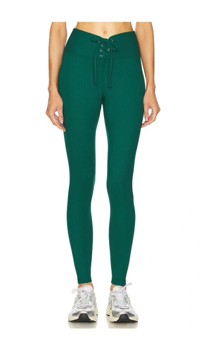 Year Of Ours Leggings Ribbed Football In Forest