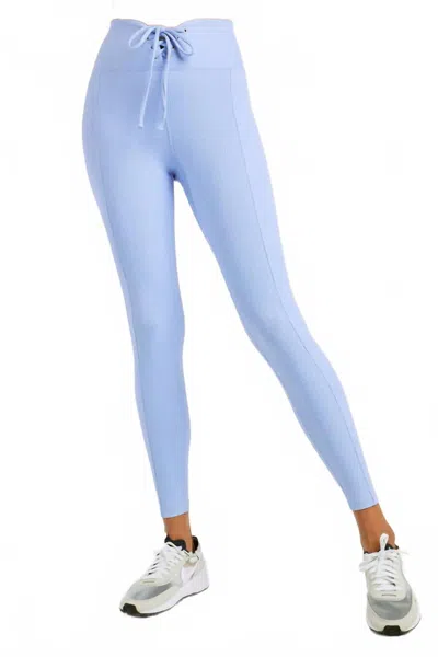 Year Of Ours Ribbed Football Leggings In Baby Blue