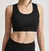 Year Of Ours Ribbed Gym Bra 2.0 In Black