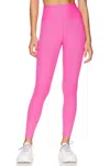 Year Of Ours Ribbed High High Legging In Hot Pink