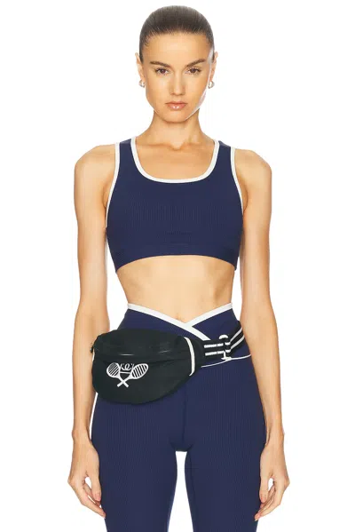 YEAR OF OURS RIBBED TWO TONE SPORTS BRA
