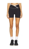 Year Of Ours Ribbed Two Tone Veronica Short
