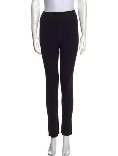 Pre-owned Year Of Ours Skinny Leg Pants In Black
