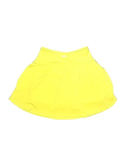 Pre-owned Year Of Ours Skort In Yellow