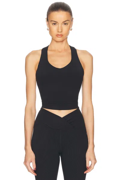 Year Of Ours Slope Tank Top In Black