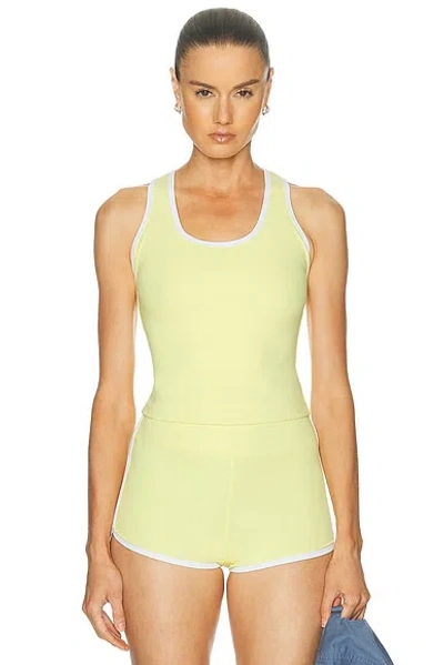 Year Of Ours Sport Cut Out Back Tank Top