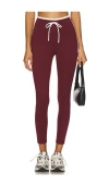 Year Of Ours Sport Sprint Legging In Burgundy