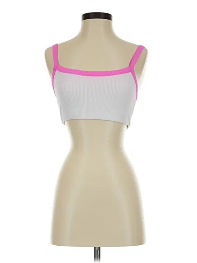 Pre-owned Year Of Ours Sports Bra In White