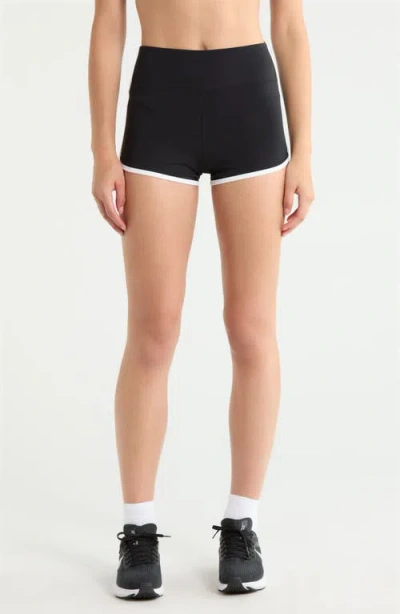 Year Of Ours Sporty Short Shorts In Black